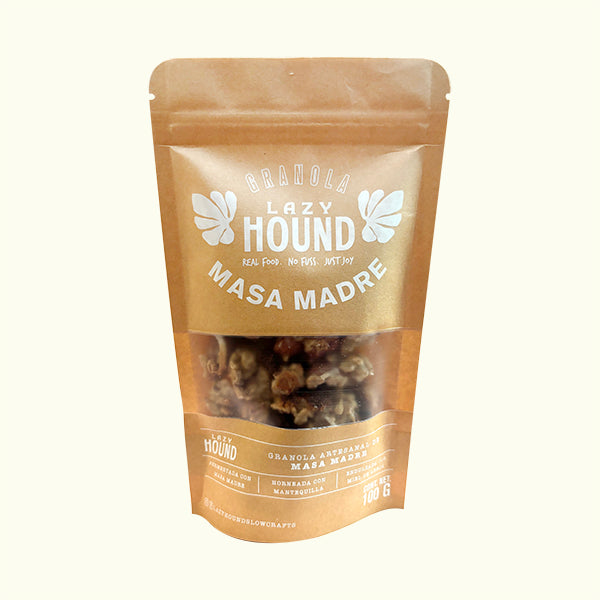 Granola artesanal de masa madre