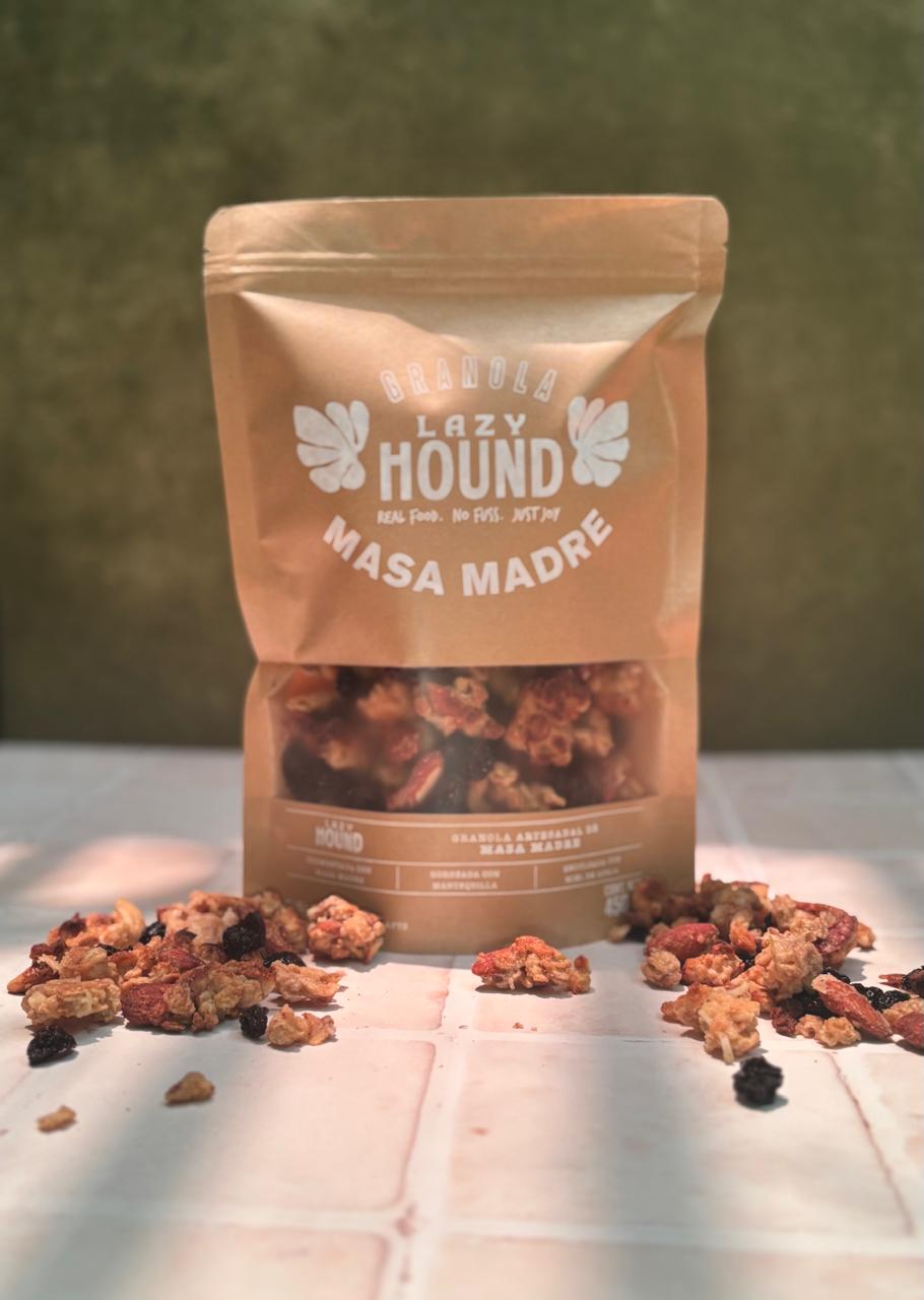 Granola artesanal de masa madre